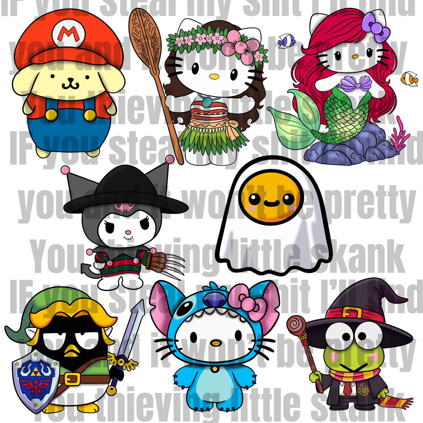 Sanrio Characters Clipart