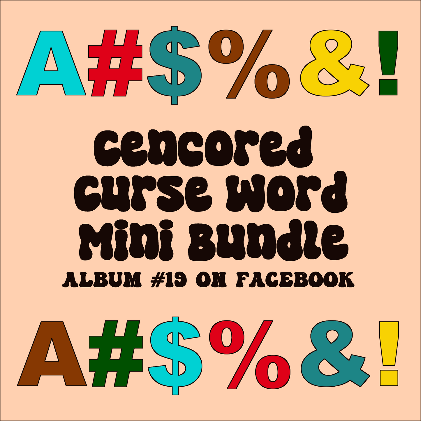 Cencored Curse Word Mini Bundle